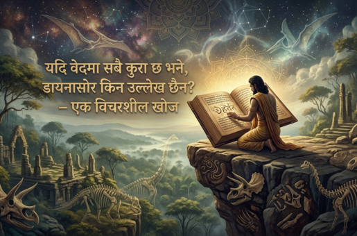 यदि वेदमा सबै कुरा छ भने, डायनासोर किन उल्लेख छैन