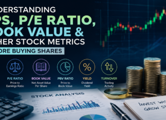 Understanding EPS, P/E Ratio, Book Value & Other Stock Metrics Before Buying Shares