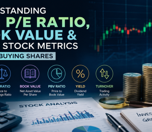 Understanding EPS, P/E Ratio, Book Value & Other Stock Metrics Before Buying Shares