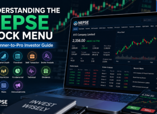 Understanding the NEPSE Stock Menu: A Beginner-to-Pro Investor Guide