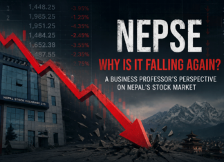 Why Is NEPSE Falling Again? A Business Professor’s Perspective on Nepal’s Stock Market