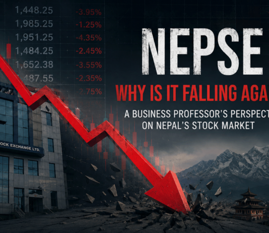 Why Is NEPSE Falling Again? A Business Professor’s Perspective on Nepal’s Stock Market