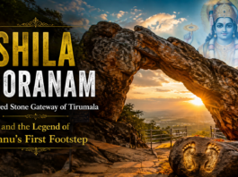 Shila Thoranam: The Sacred Stone Gateway of Tirumala and the Legend of Vishnu’s First Footstep