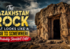 The Kazakhstan Rock That Looks Like a Door to Somewhere We Probably Shouldn’t Enter