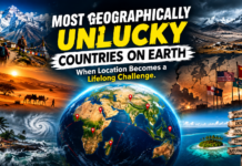 Most Geographically Unlucky Countries on Earth: When Location Becomes a Lifelong Challenge