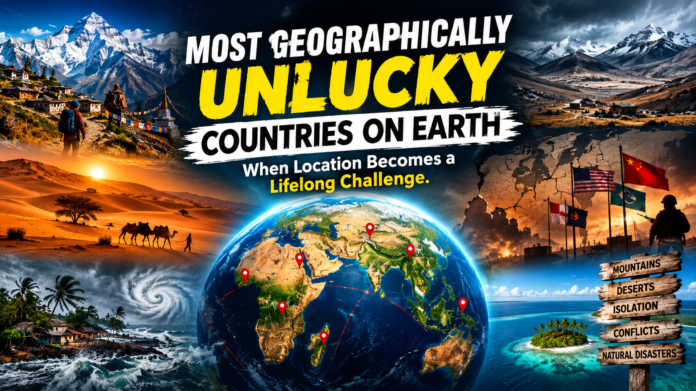 Most Geographically Unlucky Countries on Earth